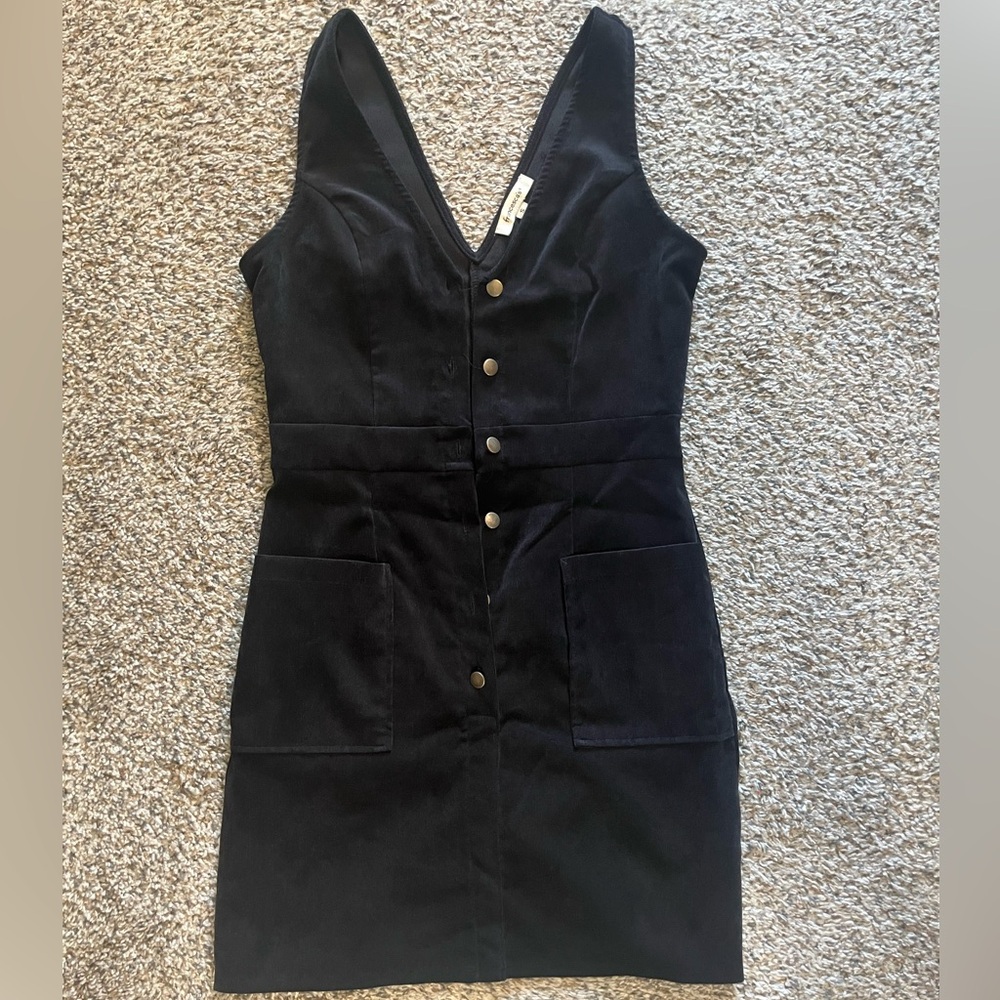 Francesca's Collections Black Mini Dress